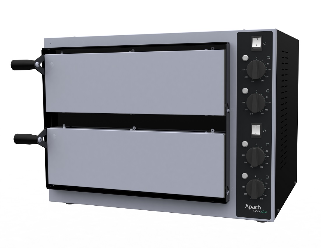 ПЕЧЬ ДЛЯ ПИЦЦЫ APACH AMS2 ECO P — Альфа-Бизнес
