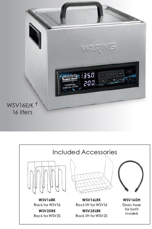 ТЕРМОСТАТ ВАННА WARING WSV16E — Альфа-Бизнес