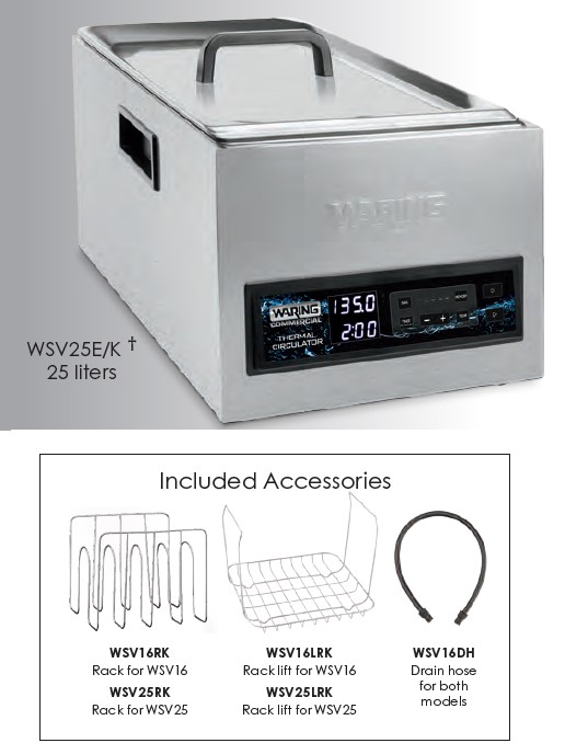 ТЕРМОСТАТ ВАННА WARING WSV25E — Альфа-Бизнес