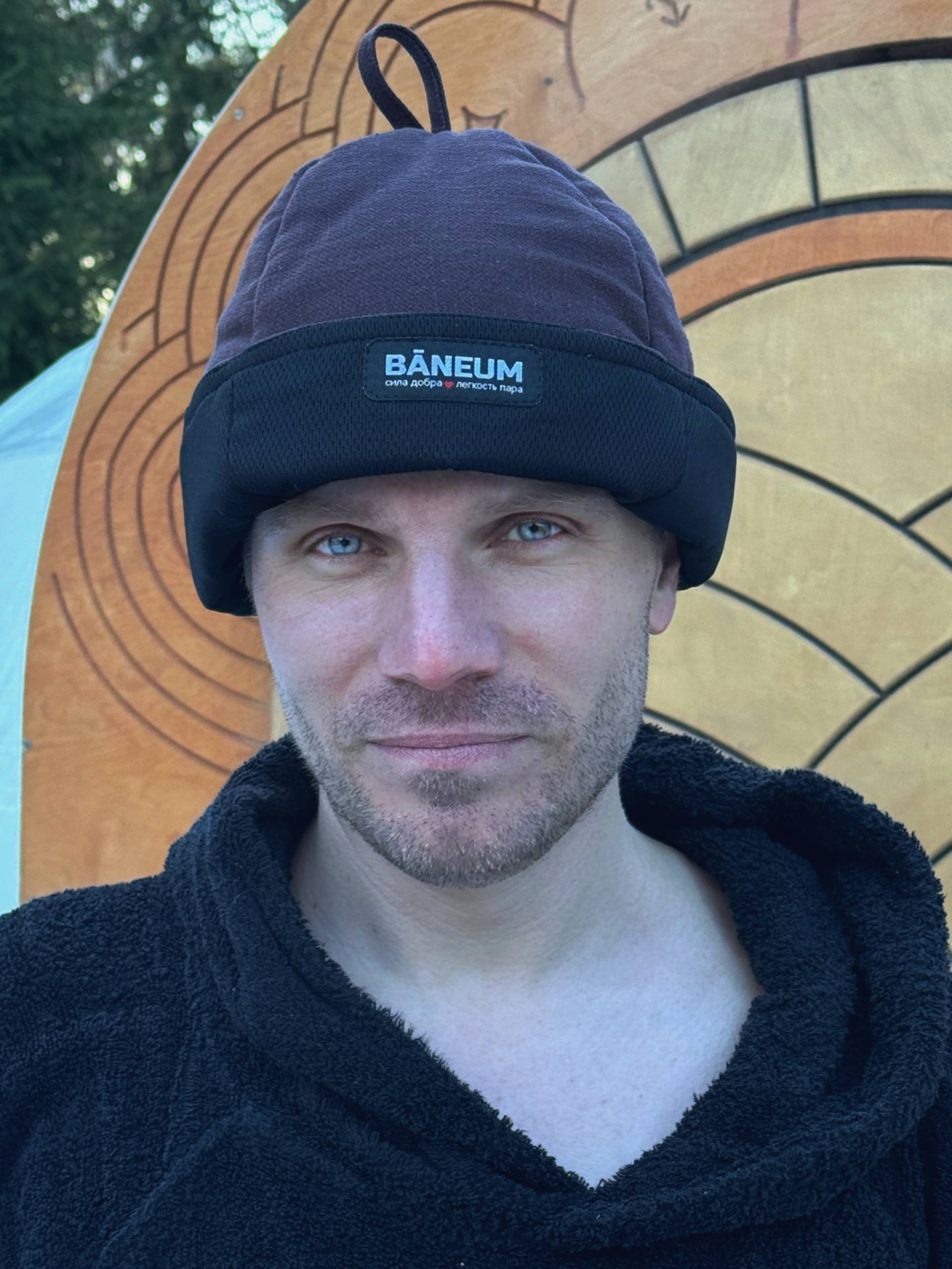 Шапка для бани инновационная теплоизолирующая BĀNEUM — BANEUM