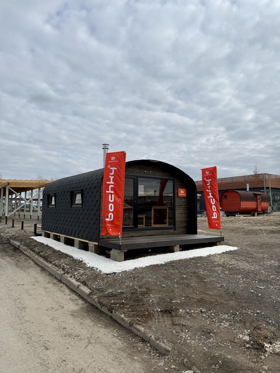 Баня-квадро-хаус «4×6» три помещения — Бочки.ру