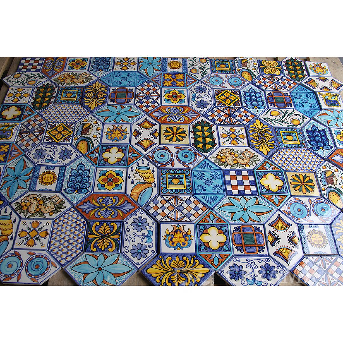 Итальянская майолика (ручная роспись) — CeramicaDecor