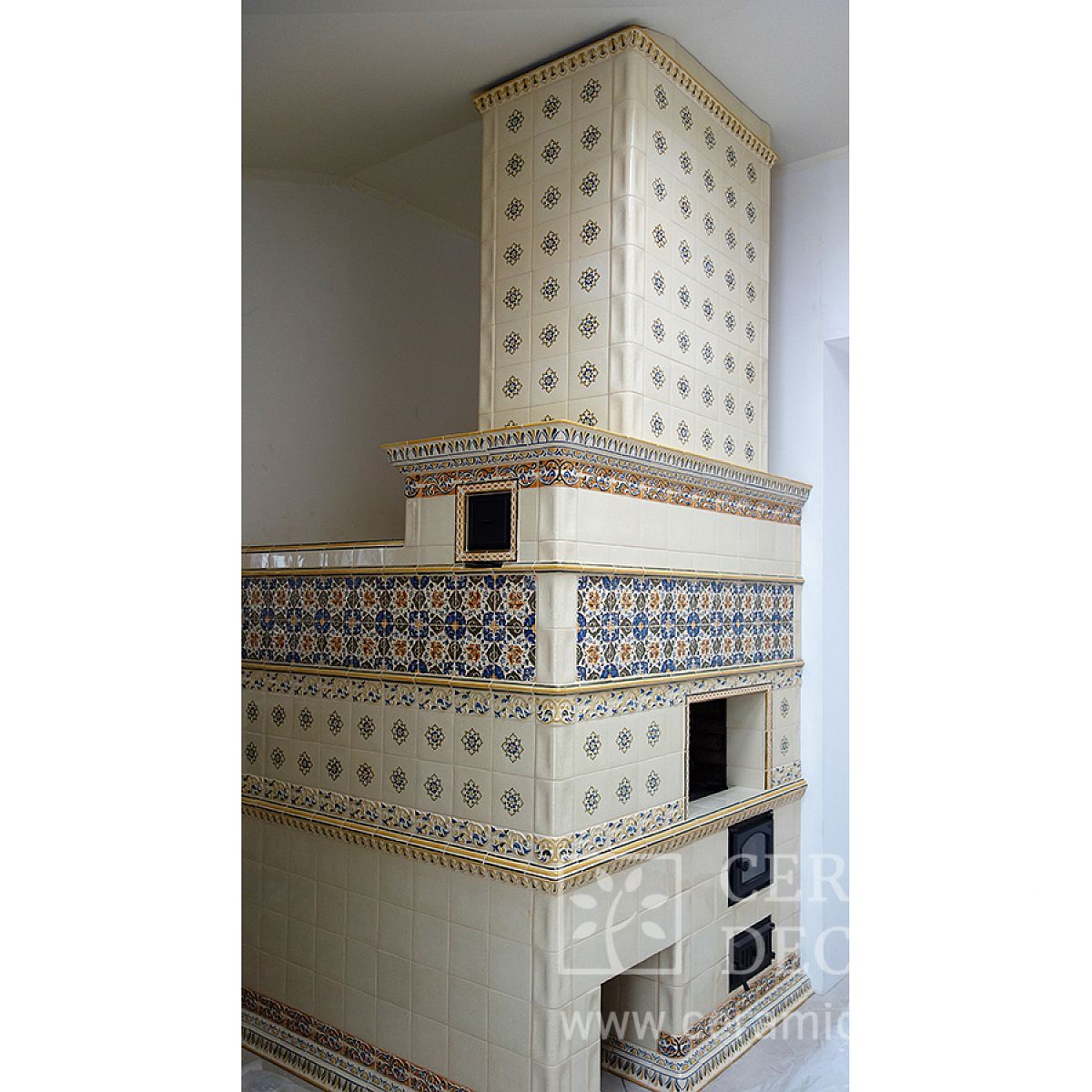 Изразцовая облицовка с декоративной палитрой: Средиземноморская 289 — CeramicaDecor