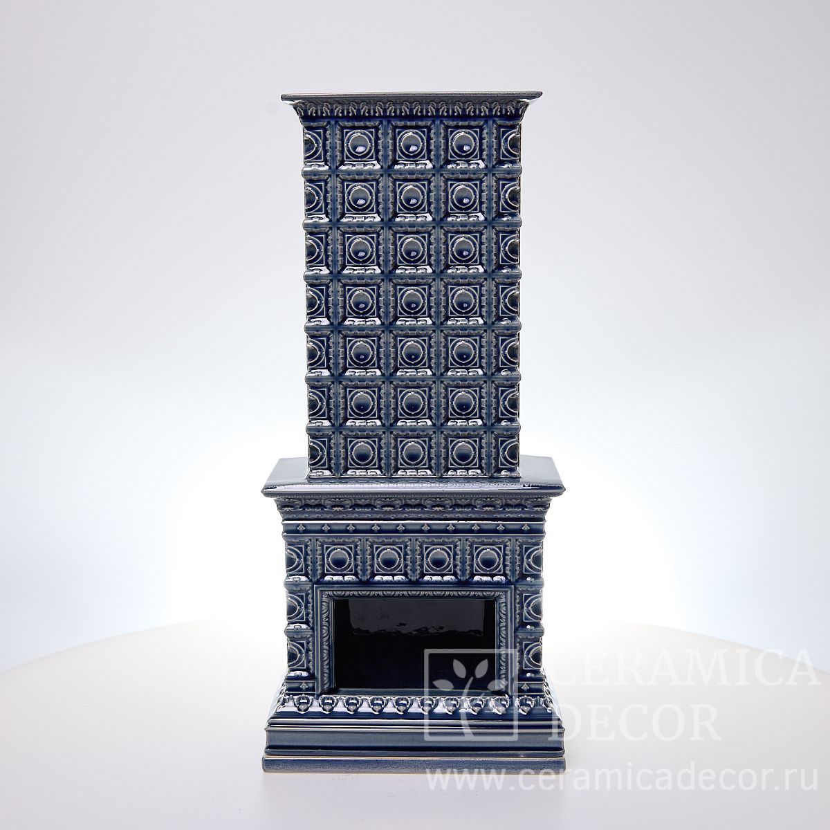 Камин сувенирный в цвете Морской прибой — CeramicaDecor