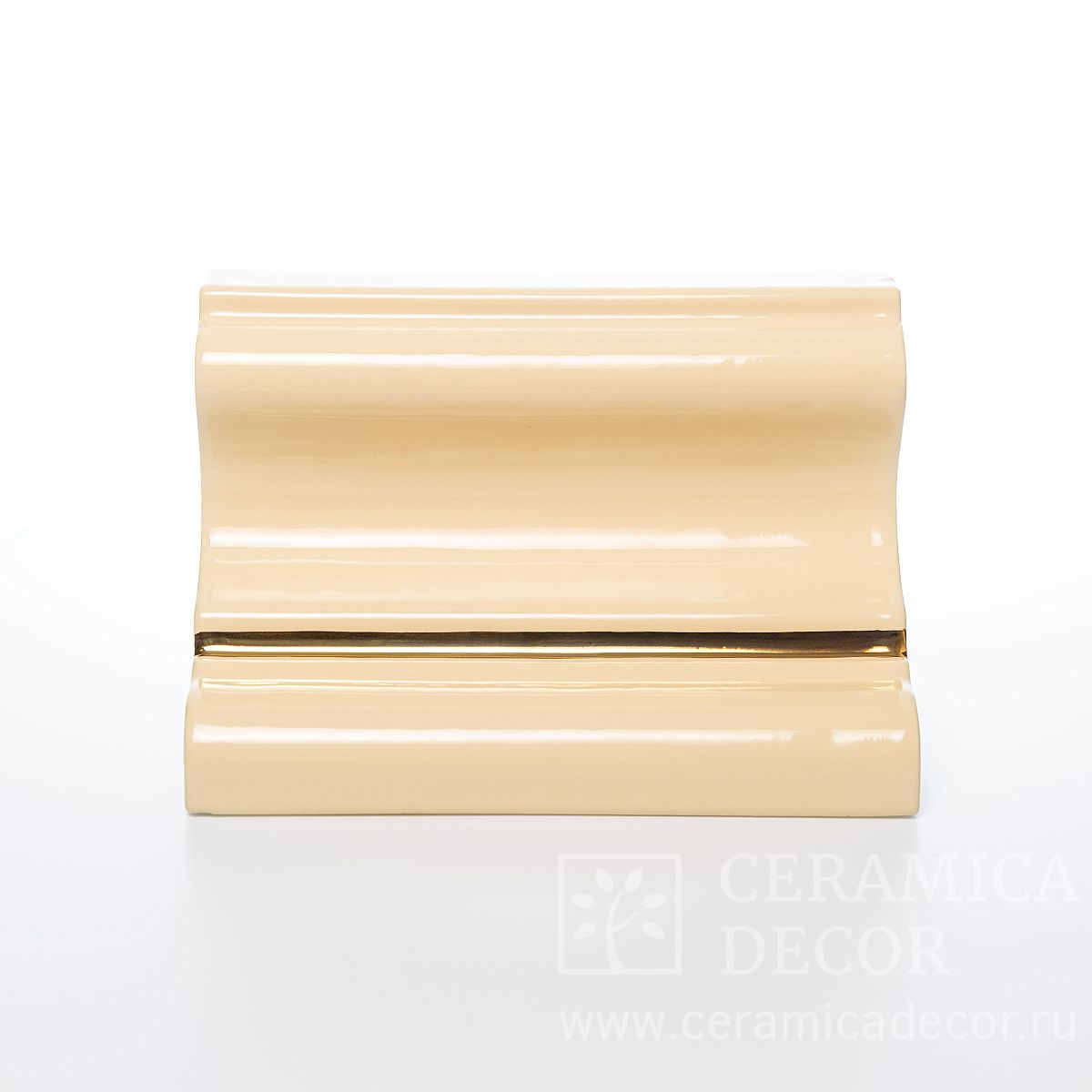 Карниз гладкий h13 Модерн — CeramicaDecor