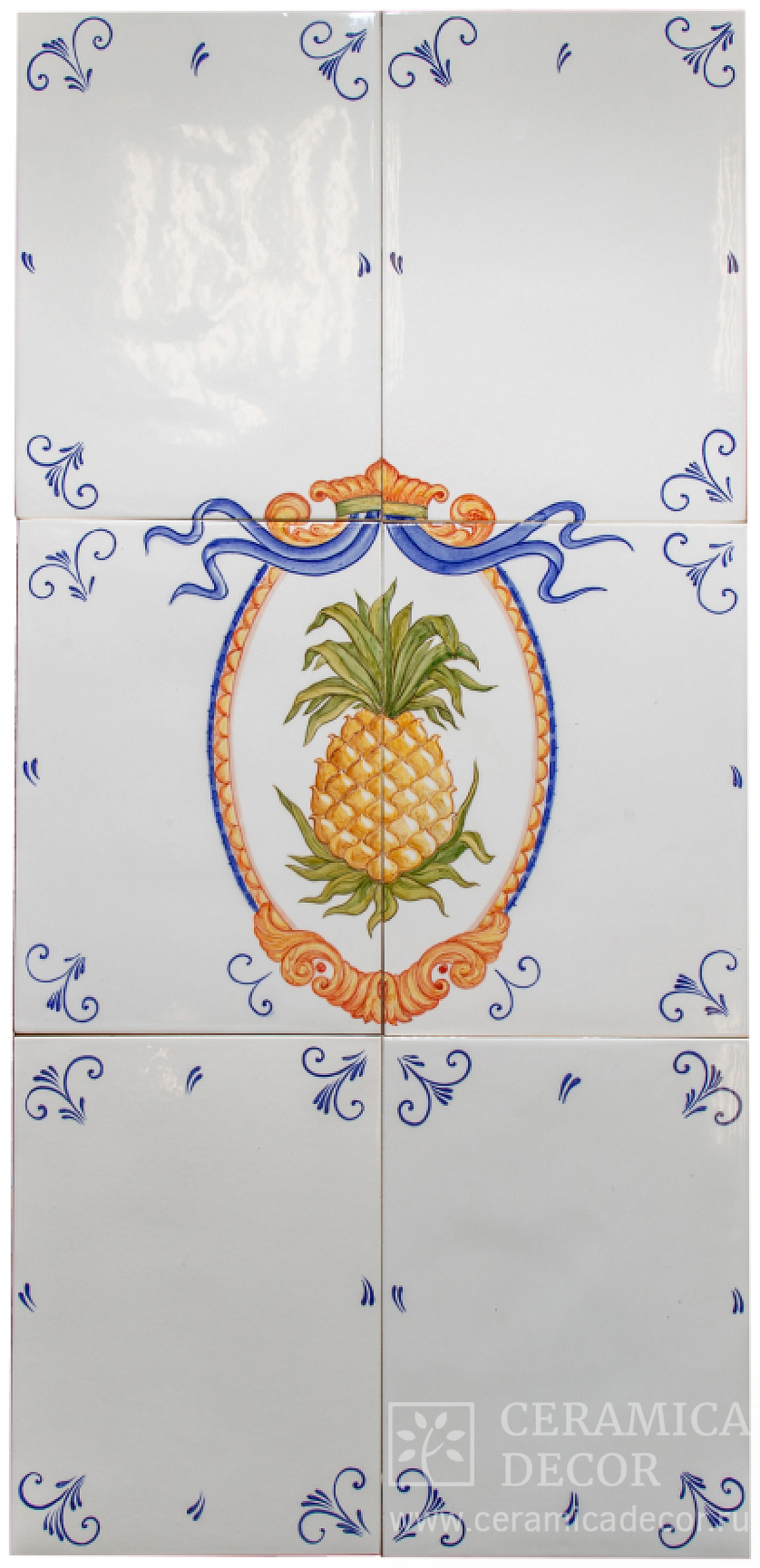 Панно с росписью 98107 — CeramicaDecor