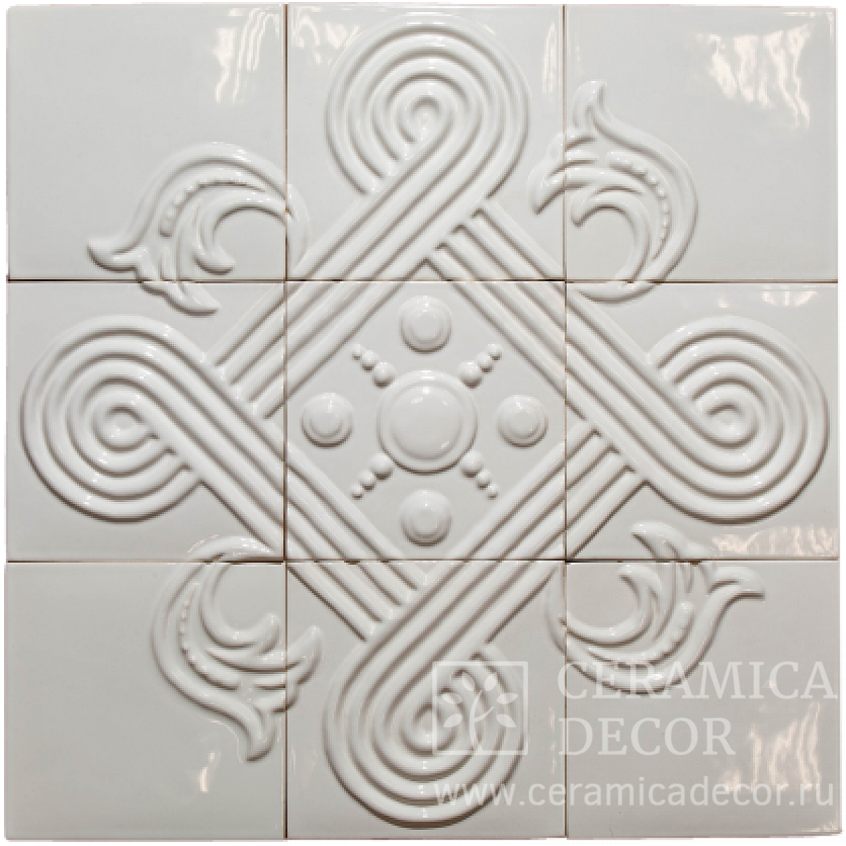 Панно с росписью 98113 — CeramicaDecor