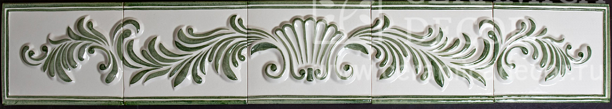 Панно с росписью 98116 — CeramicaDecor