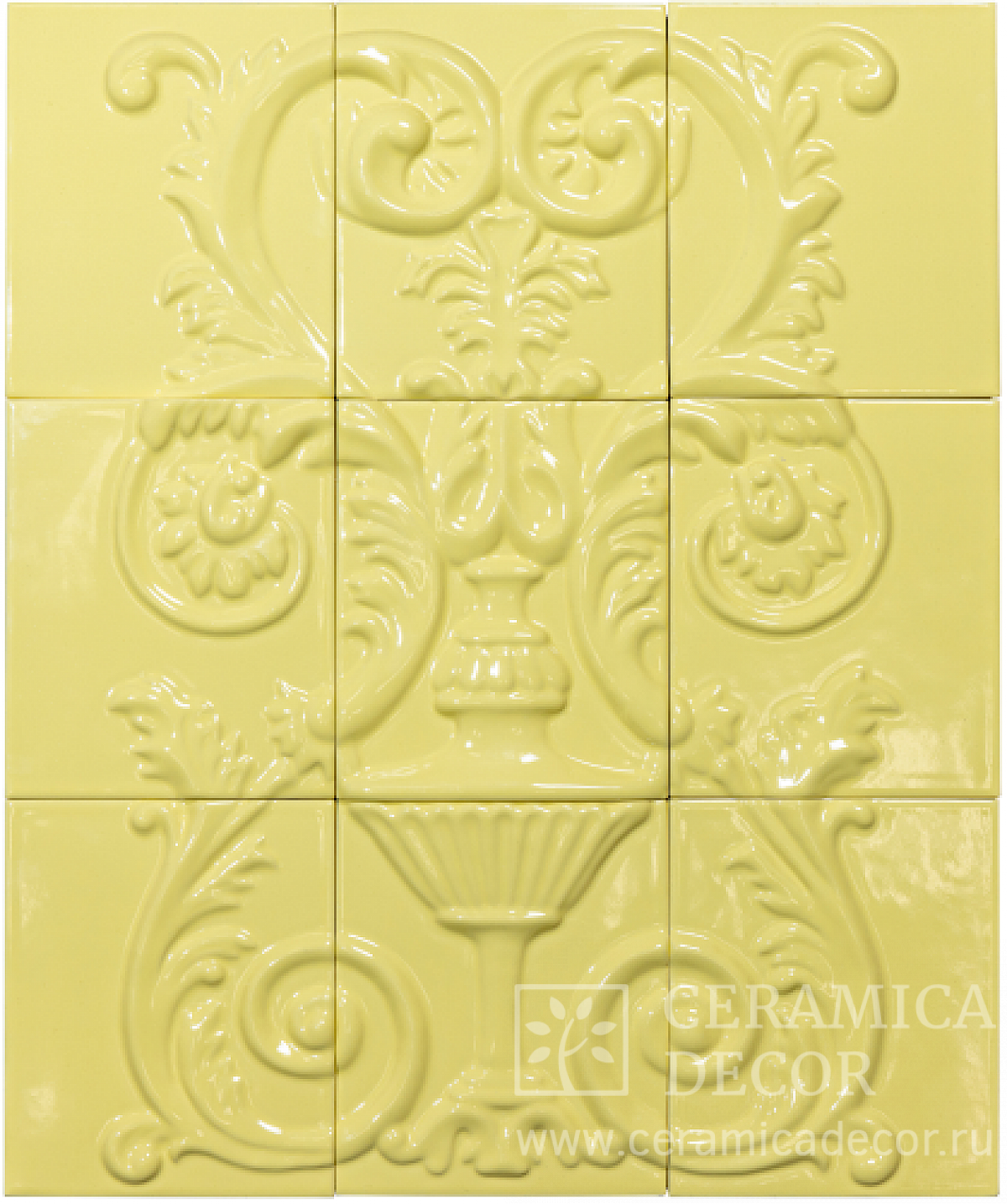 Панно с росписью 98139 — CeramicaDecor