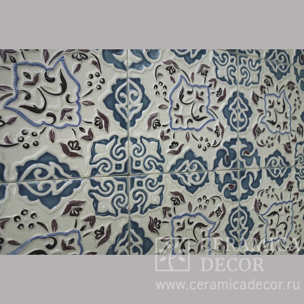 Расписные изразцы "Марокко" — CeramicaDecor