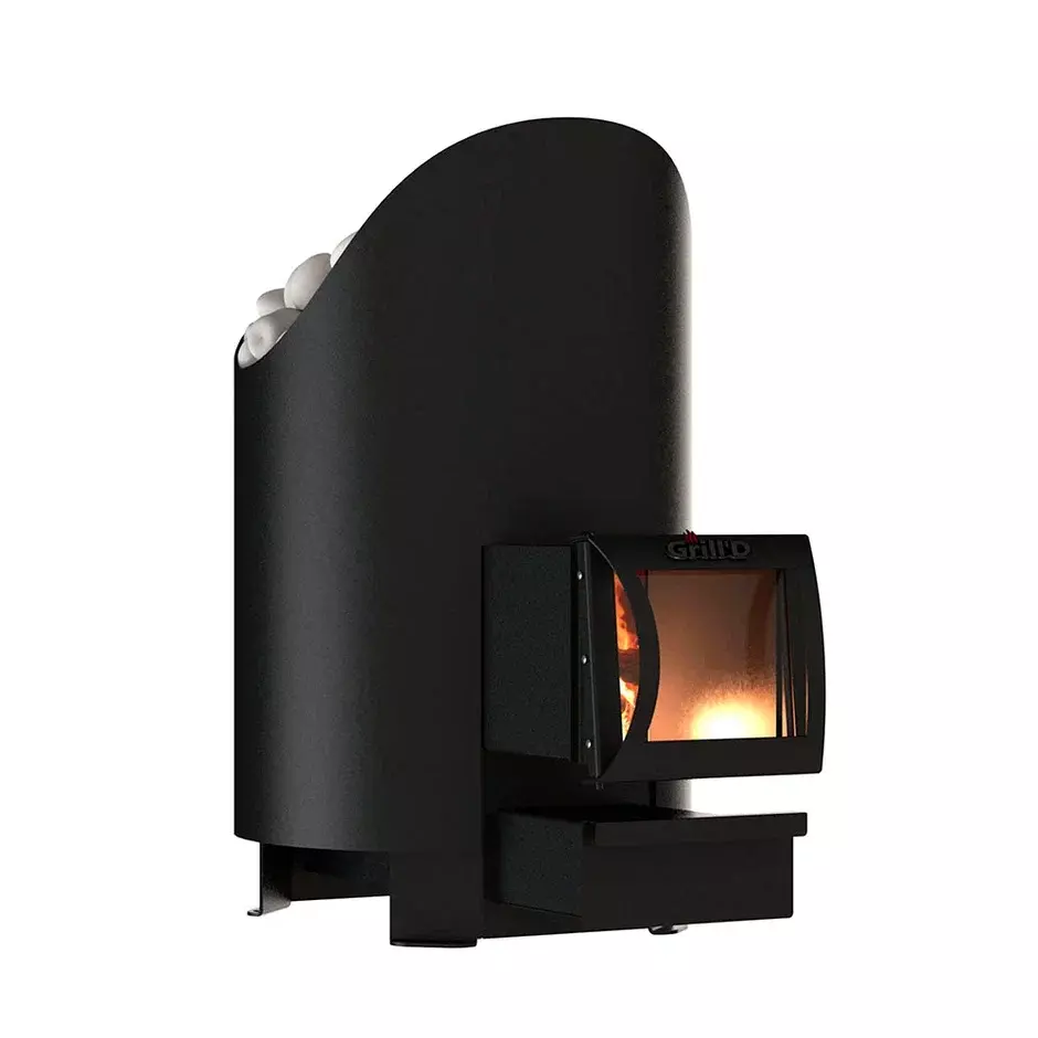 Дровяная банная печь Grill'D Aurora 180 Long (дверца со стеклом) — фото 2