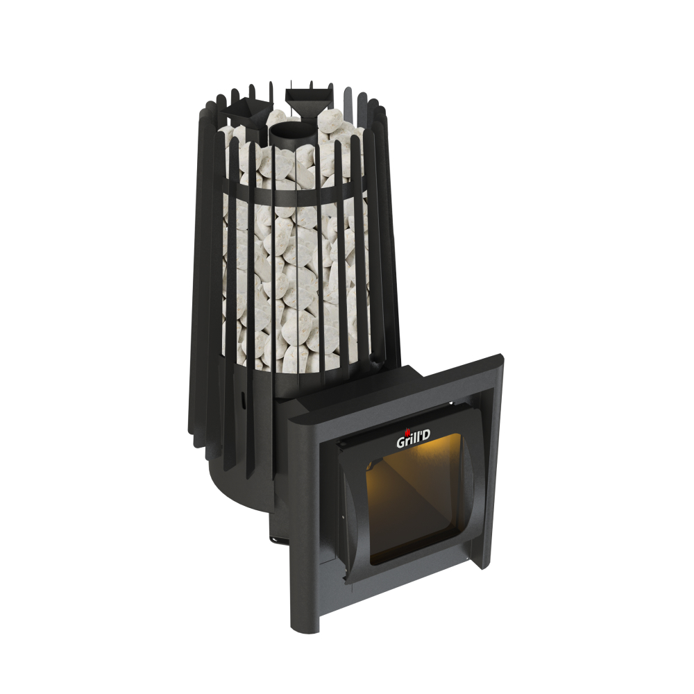 Дровяная банная печь Grill'D Cometa Vega 240 Long Max Pro — Grill'D