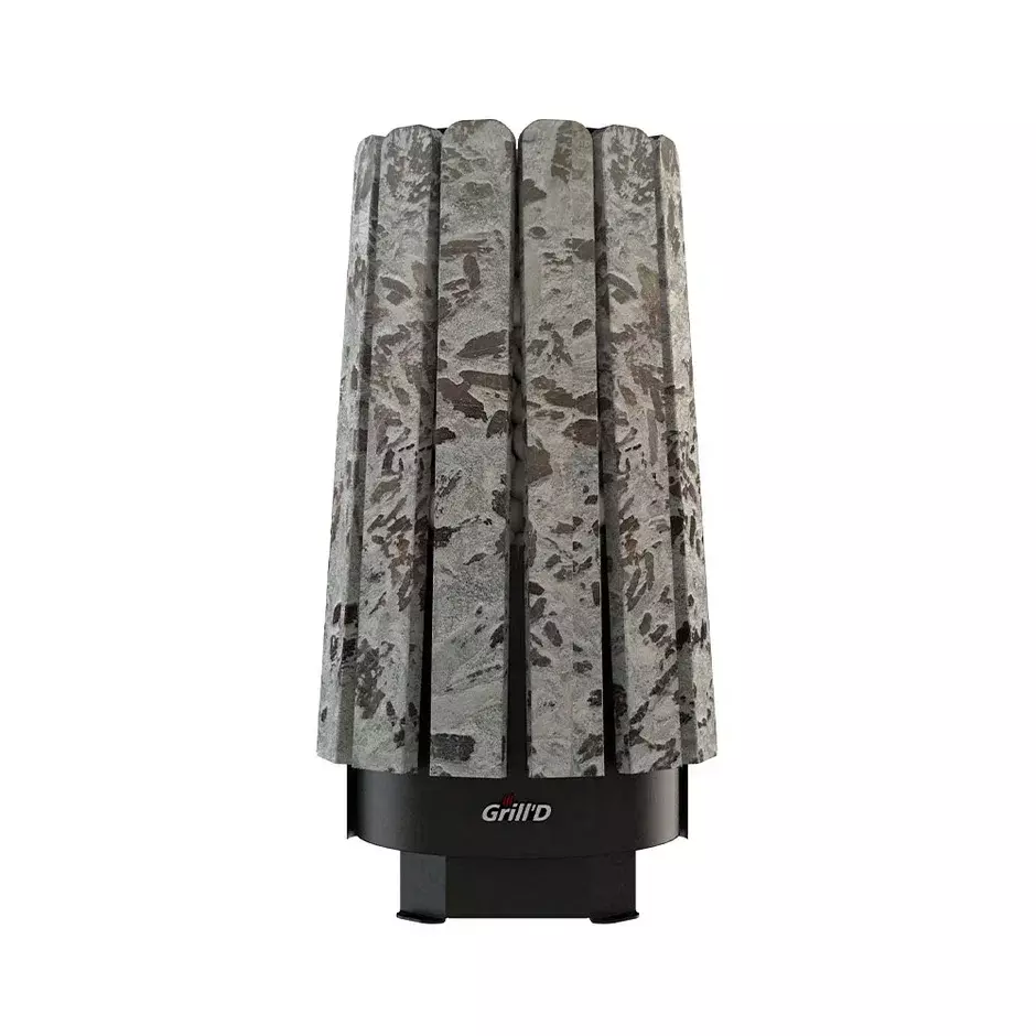 Дровяная банная печь Grill'D Cometa Vega 240 Long Max Stone Pro (Серпентинит) — фото 4