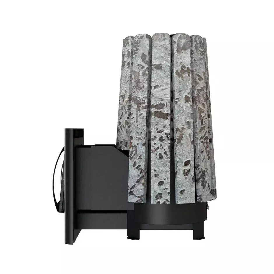 Дровяная банная печь Grill'D Cometa Vega 240 Long Max Stone Pro (Серпентинит) — фото 5