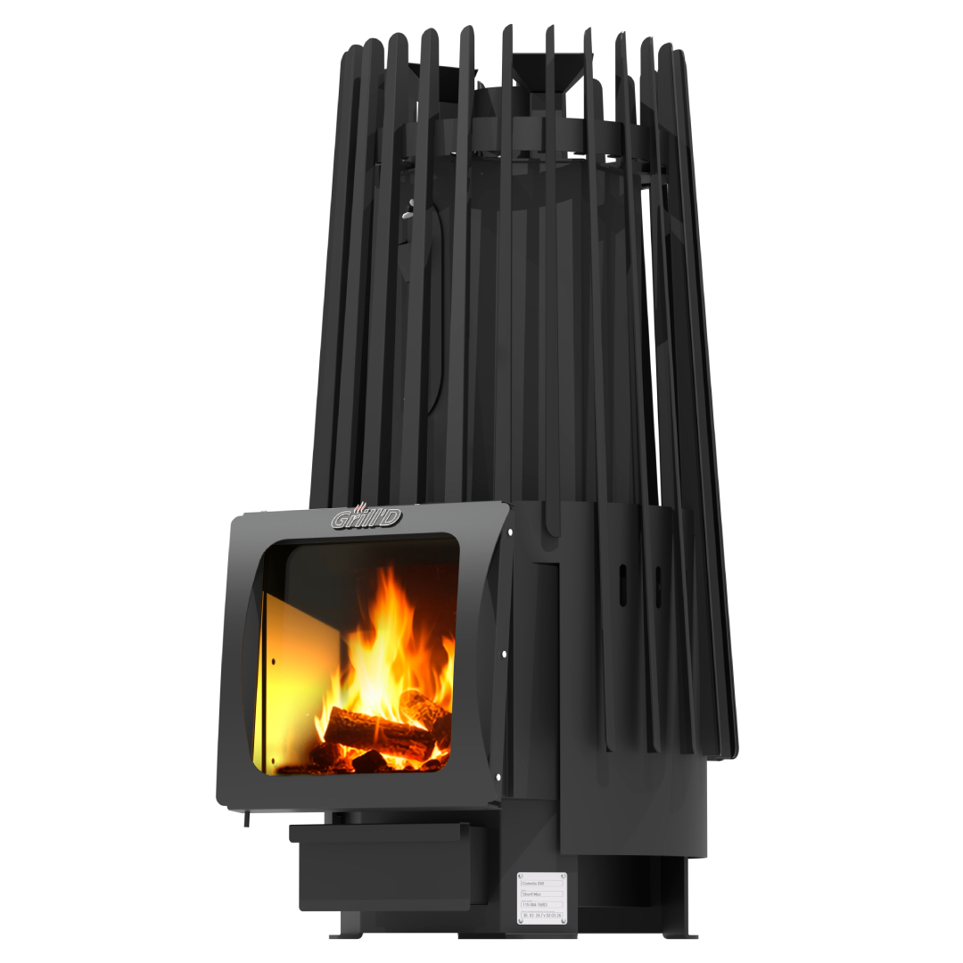 Дровяная банная печь Grill'D Cometa Vega 240 Short Max — Grill'D