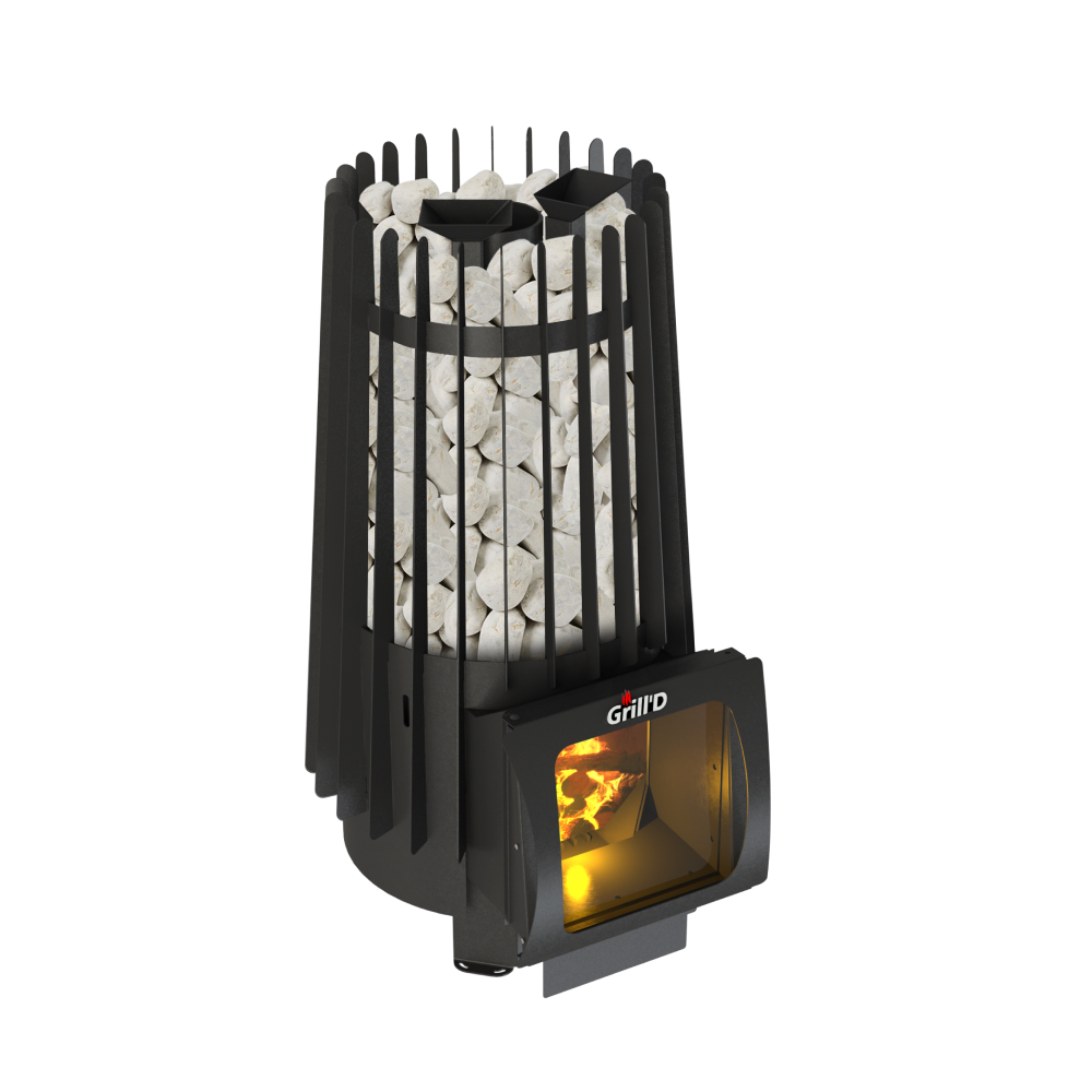 Дровяная банная печь Grill'D Cometa Vega 240 Short Max Pro — Grill'D