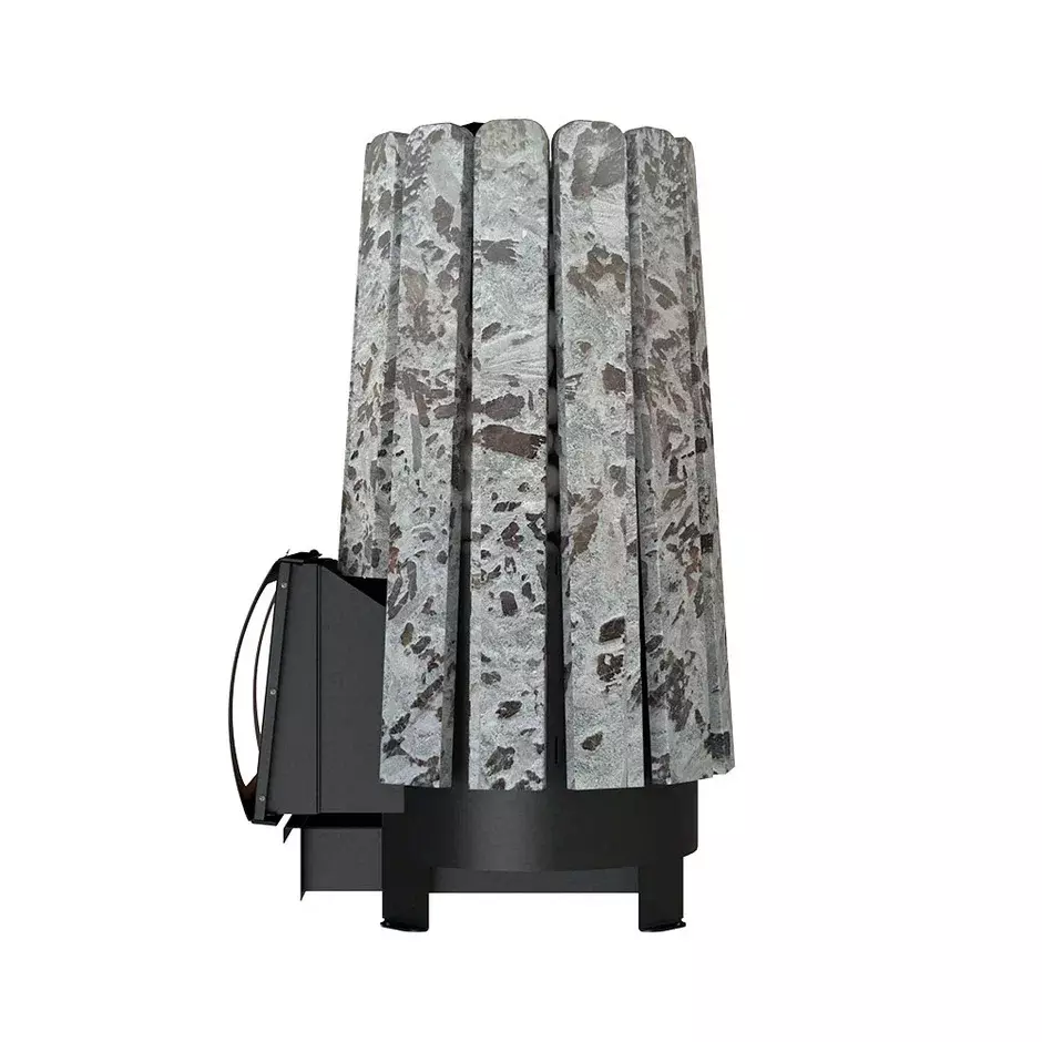 Дровяная банная печь Grill'D Cometa Vega 240 Short Max Stone Pro (Серпентинит) — фото 5