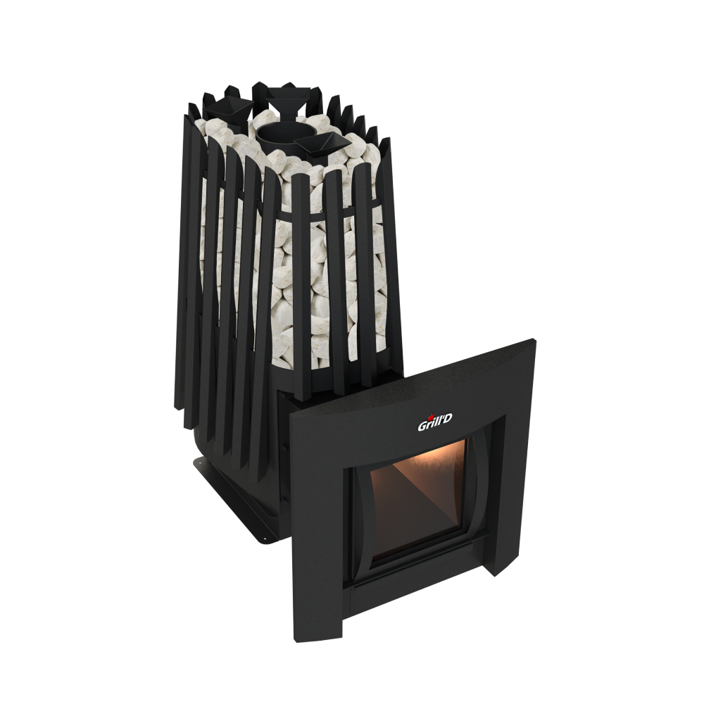 Дровяная банная печь Grill'D Cometa Vega 450 Long Max Pro