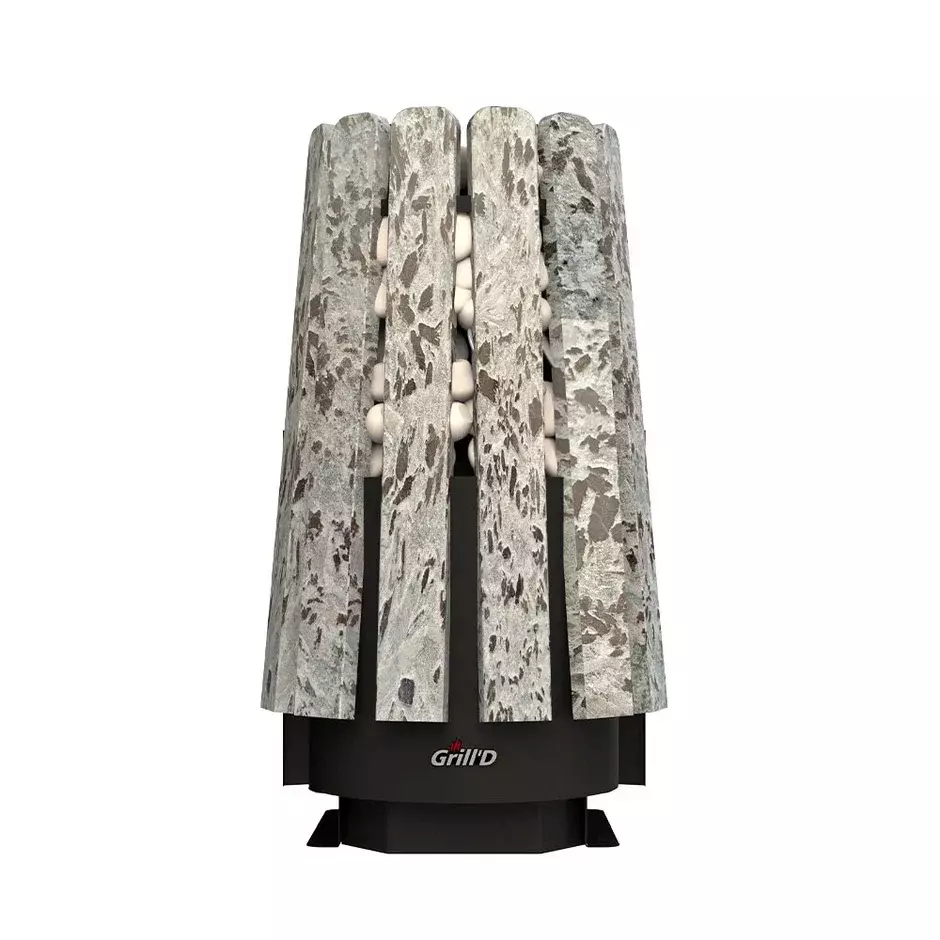Дровяная банная печь Grill'D Cometa Vega 450 Long Max Stone (Серпентинит) — фото 4