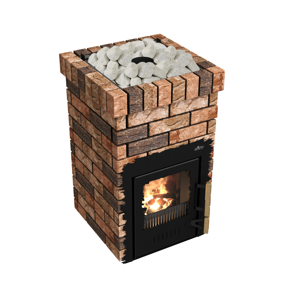 Дровяная банная печь Grill'D Retro 240 Short Max Pro — Grill'D