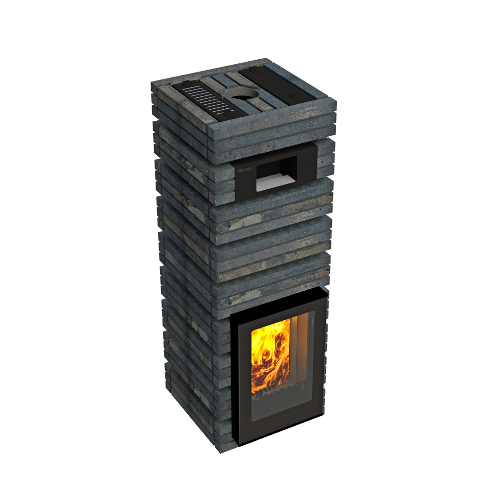 Дровяная банная печь Grill'D Shaman 200 Short Max — Grill'D
