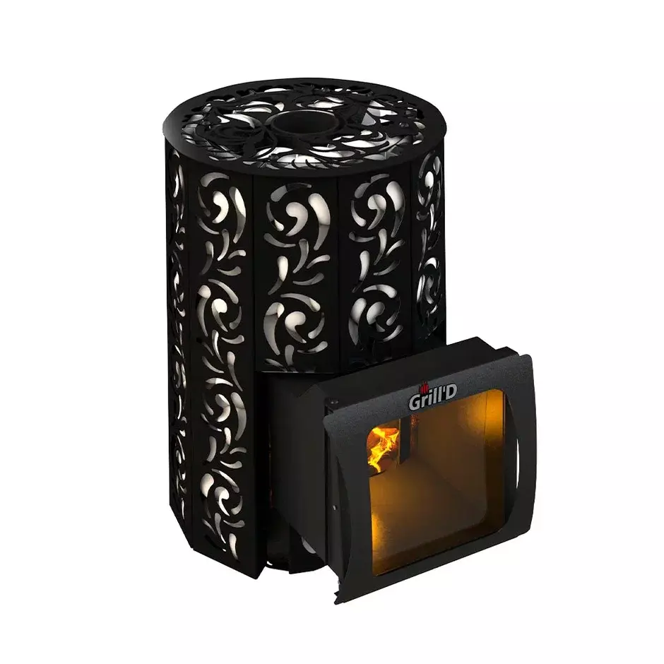 Дровяная банная печь Grill'D Violet 200 Short Max — Grill'D