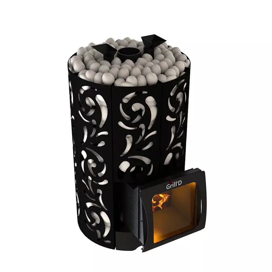 Дровяная банная печь Grill'D Violet 500 Short Max — Grill'D