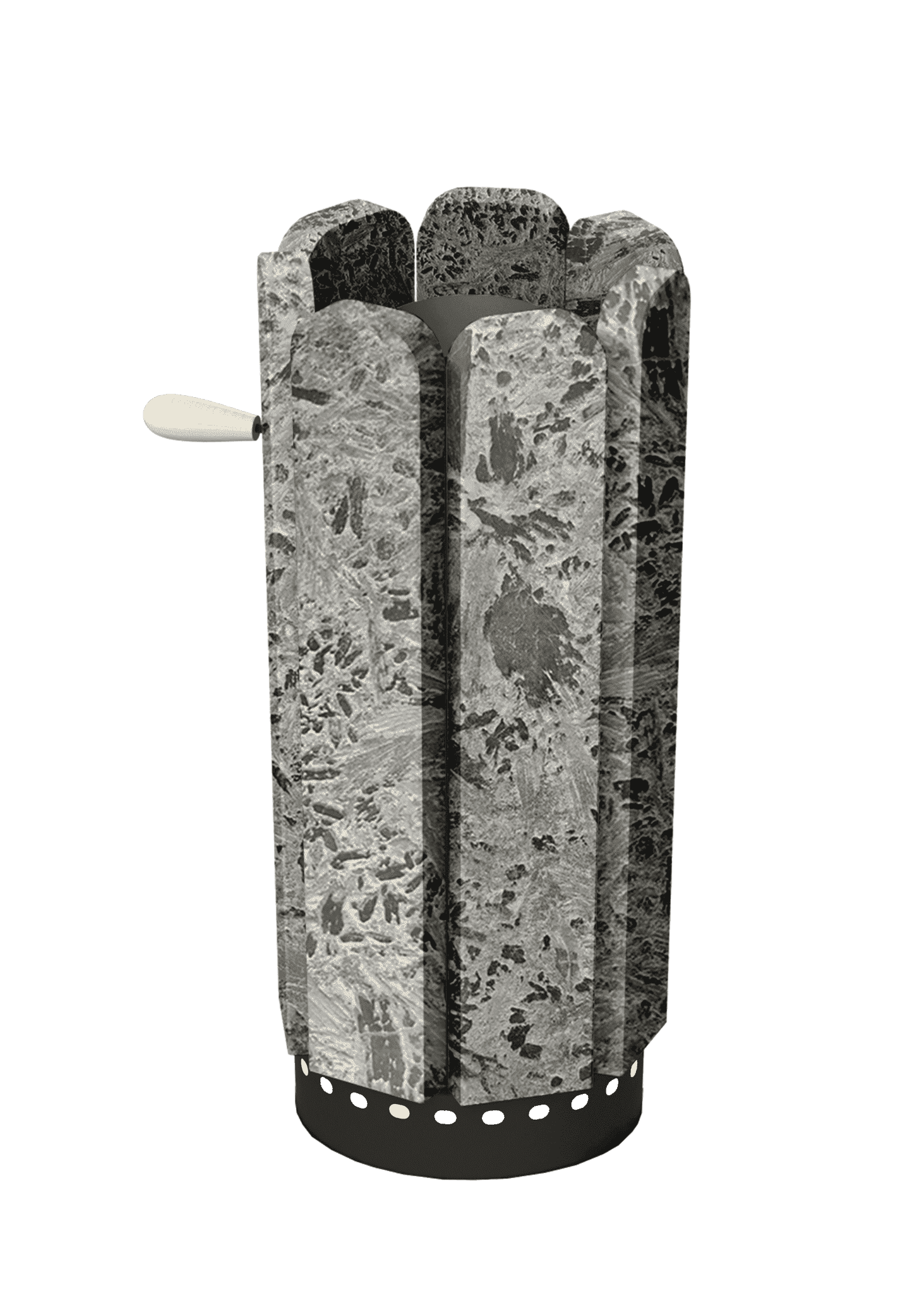 Дымоход-конвектор Grill'D Stone (D115/250) (Серпентинит) — Grill'D