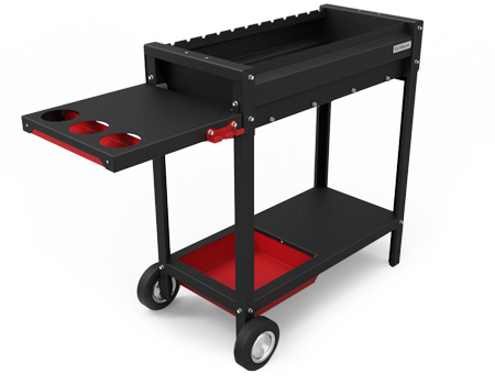 Мангал-гриль Grillver Файркрафт Комфорт (на колёсах) — фото 2