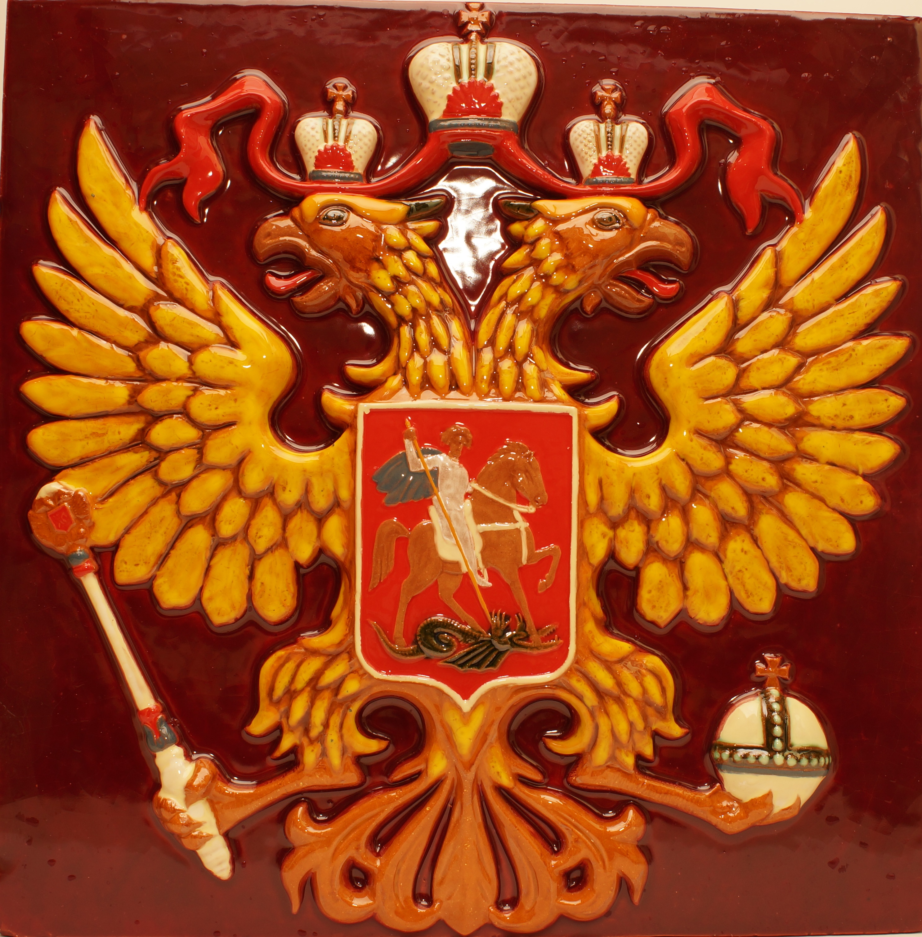Изразец Герб России