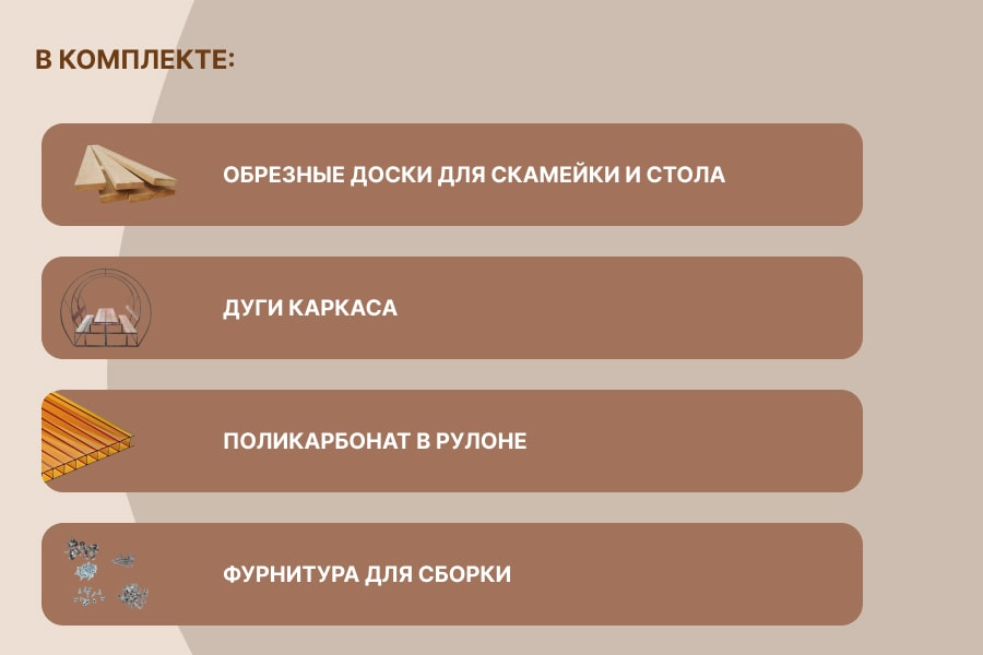 Беседка Пион — фото 5
