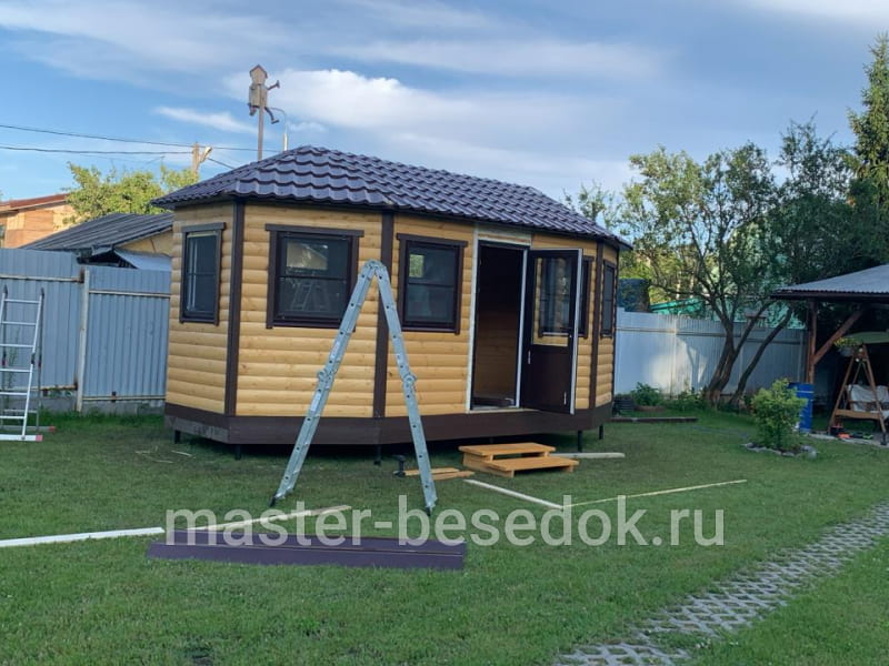 Застекленная беседка Сайга — фото 2