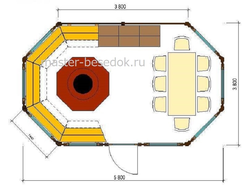 Беседка Московская — фото 4