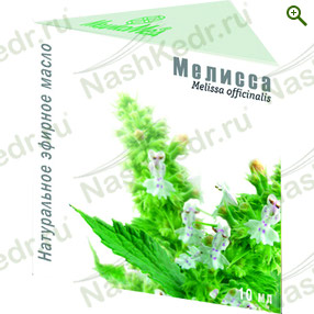 Эфирное масло мелиссы — Наш Кедр
