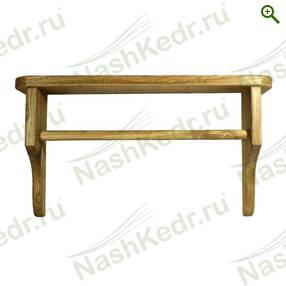Вешалка для полотенец дубовая — Наш Кедр