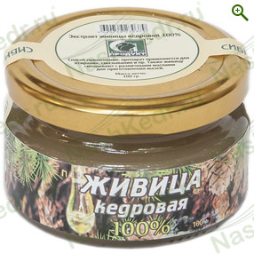 Живица кедровая 100%, 100 мл — Наш Кедр