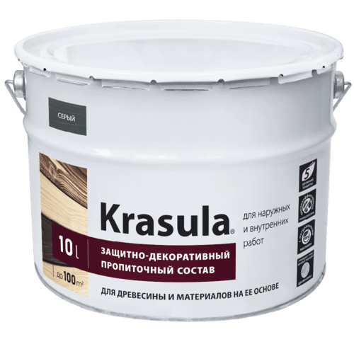 Защитно-декоративный состав для древесины «KRASULA®» — фото 3