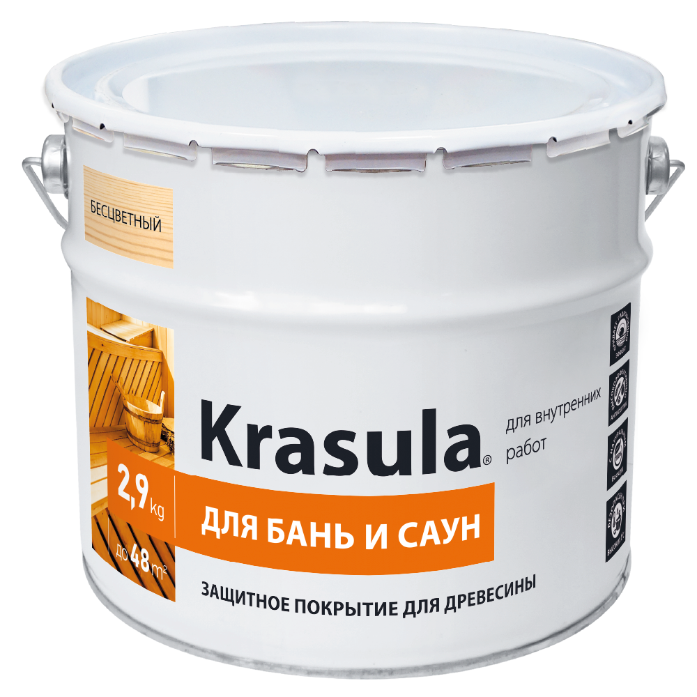 Защитный состав «KRASULA® для бань и саун» — фото 2