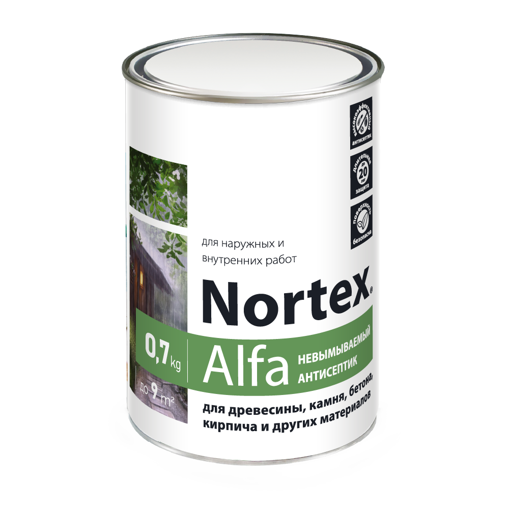 Невымываемый антисептик «Nortex®»-Alfa