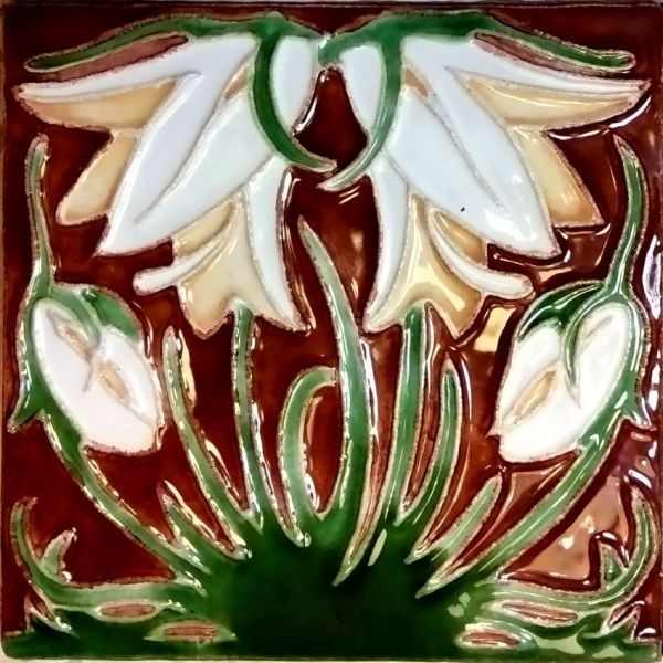 Плитка Art Nouveau — Русская Майолика