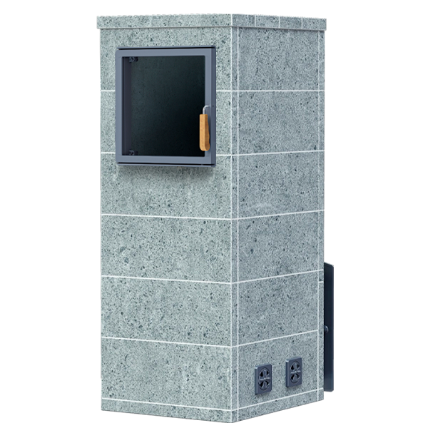 Чугунная печь для бани Комплект Гром 50 (П2) Русский пар 1620/60 Талькомагнезит — фото 2