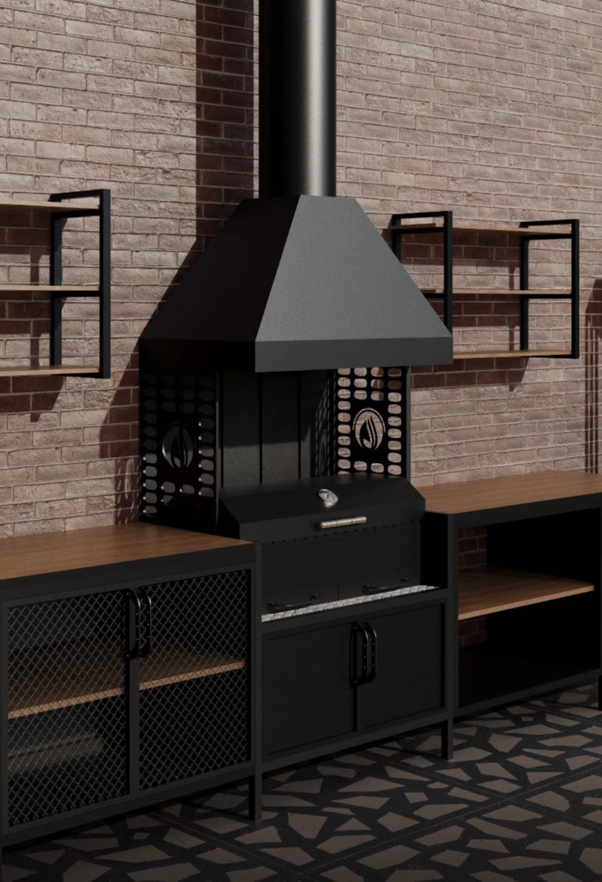 МАНГАЛ 100 СМ — мангал 4 мм — TORRES GRILL