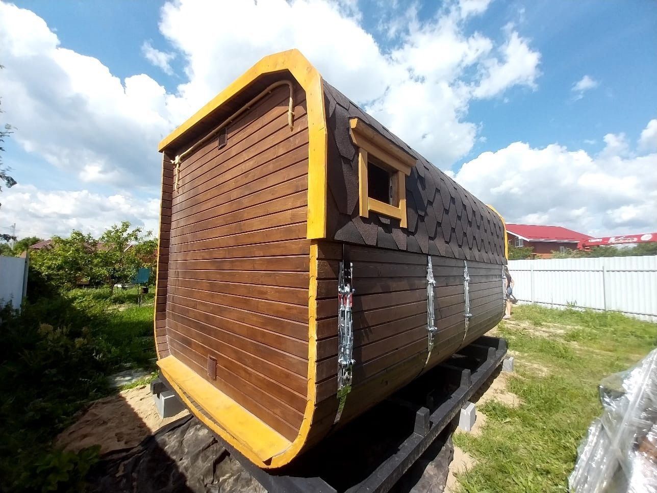 Баня Парус 4x2.4 метра — фото 3