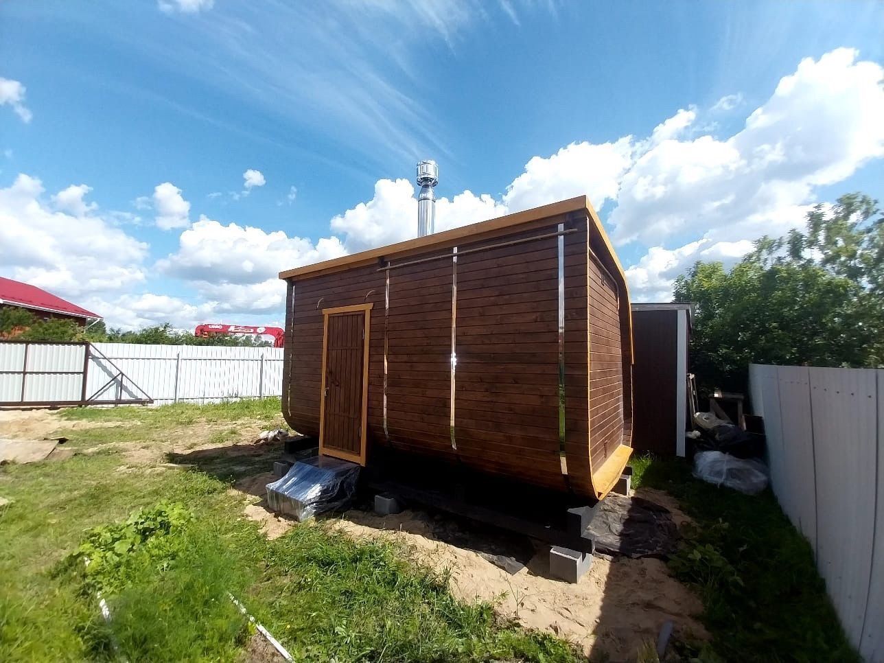 Баня Парус 4x2.4 метра — фото 4
