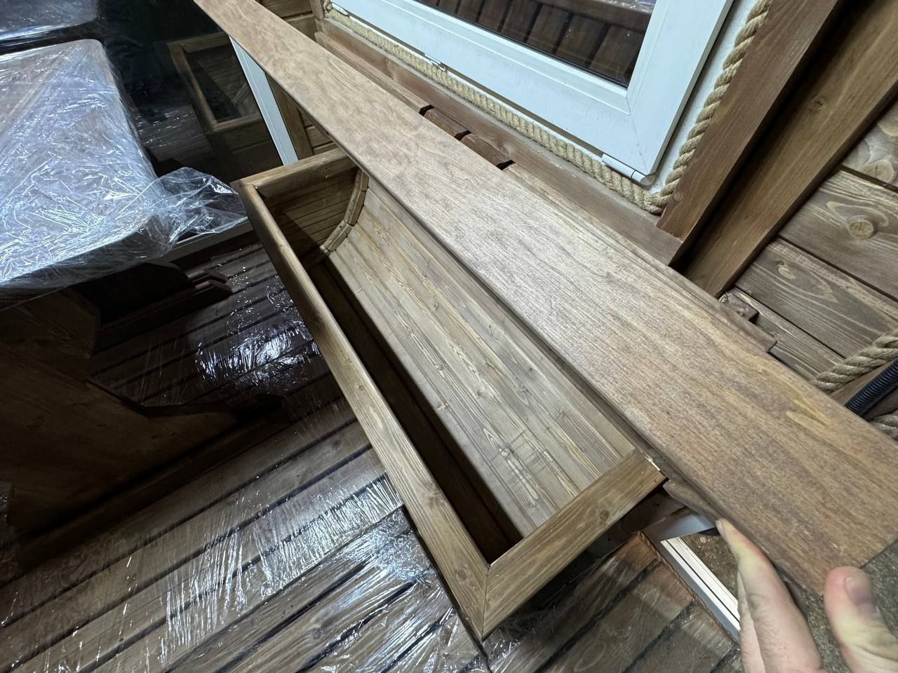 Баня Парус 5x2.4 метра — фото 5