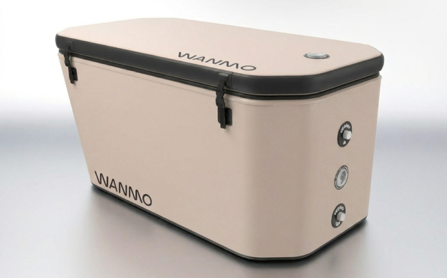 Надувная ванна PRISMA Бежевая + чиллер SMART — WANMO
