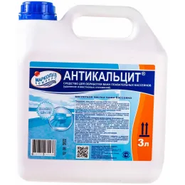 АНТИКАЛЬЦИТ, удаление известковых отложений, гель канистра 3л /(1уп=4шт) — Жемчужина