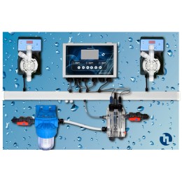 Авт.станция дозир и контр. POOL TOP GUARD-M PH/RX/CL/T (SCL), 0-2 ppm/QPT81111379ER/QPT81111379AM — Жемчужина