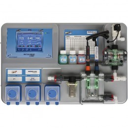 Авт.станция дозир и контр. WATERFRIEND Chlor MRD-3 (PН/RX/CL), 3 насоса, web-сервер — Жемчужина