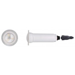 Cветильник N601, LED, RGB 2 пр., встр., без фланца GR02V, 12 вт, 12ВAC, ABS /N601HCP12R2A/ — Жемчужина